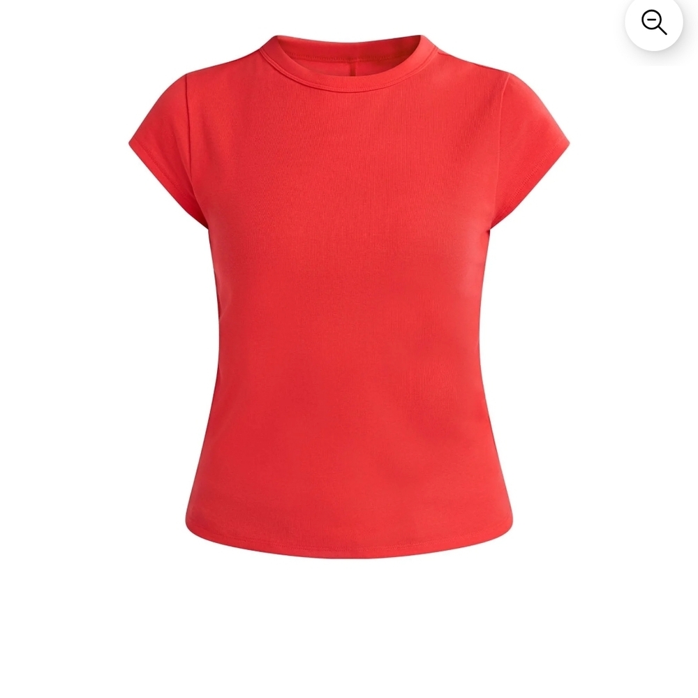Vibrant Red Short Sleeve Women's Tee - Picture 1 of 7